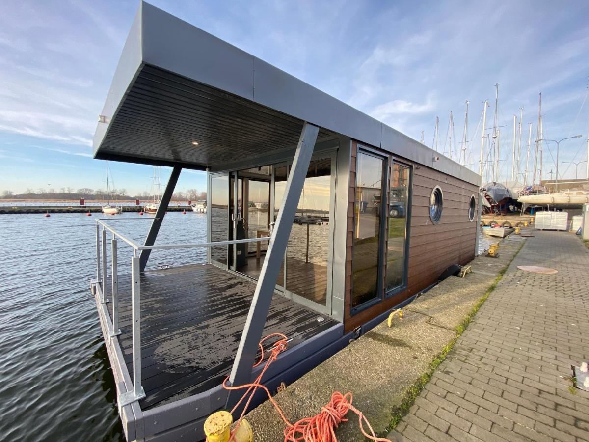 Ferienwohnung Hausboot- Domy Na Wodzie - Houseboat Porta Mare Cammin in Pommern Exterior foto