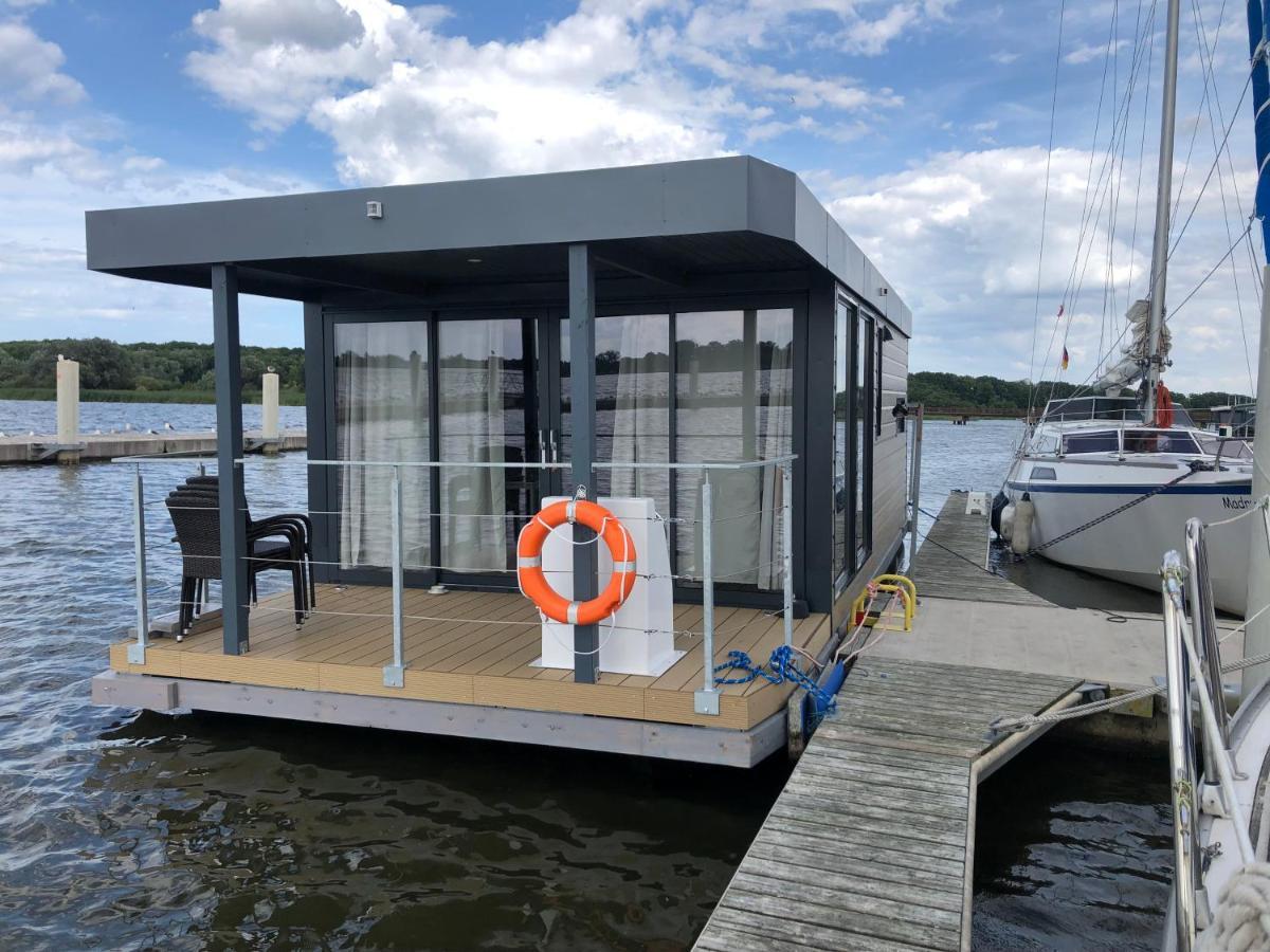 Ferienwohnung Hausboot- Domy Na Wodzie - Houseboat Porta Mare Cammin in Pommern Exterior foto