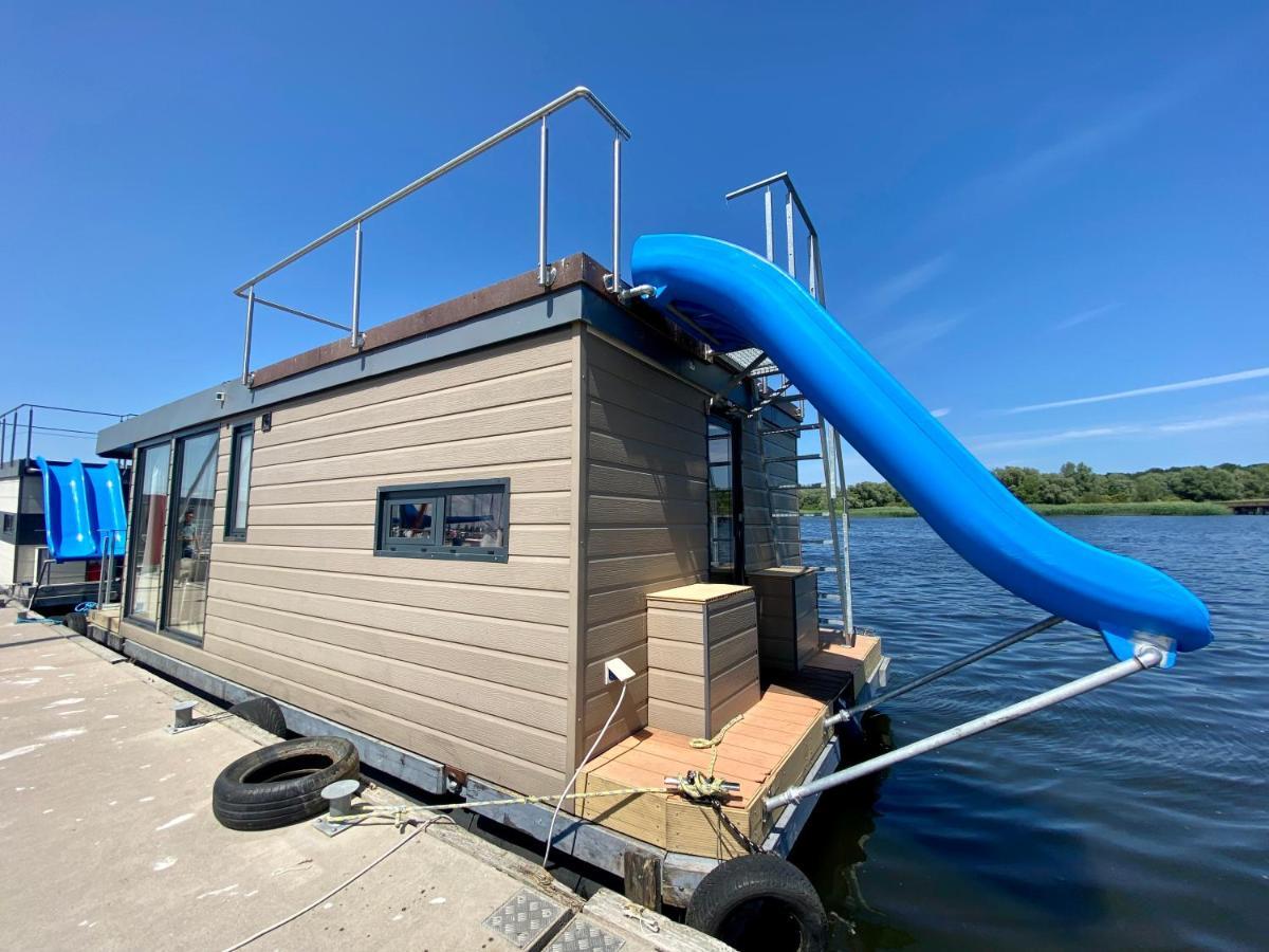 Ferienwohnung Hausboot- Domy Na Wodzie - Houseboat Porta Mare Cammin in Pommern Exterior foto