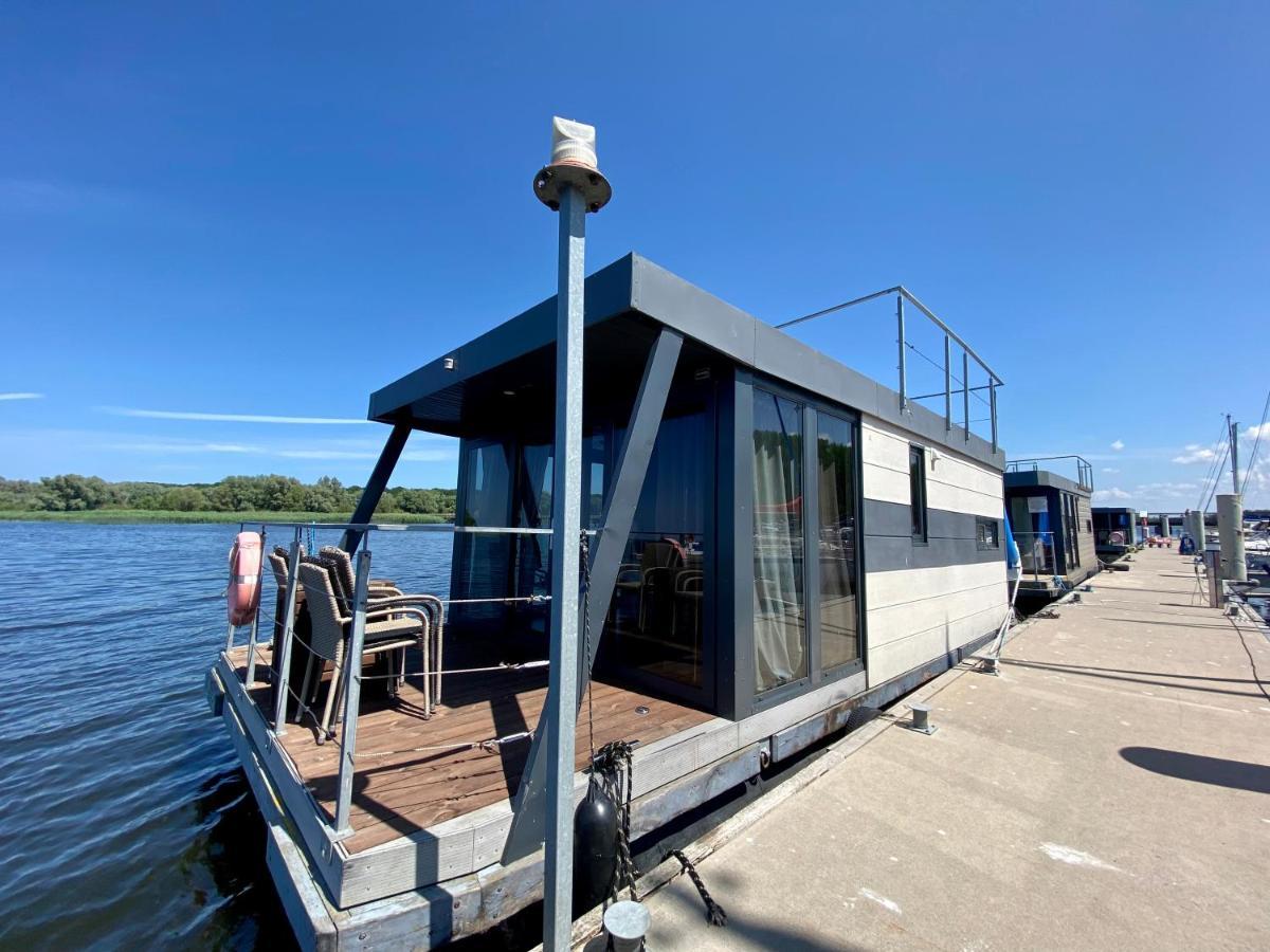 Ferienwohnung Hausboot- Domy Na Wodzie - Houseboat Porta Mare Cammin in Pommern Exterior foto