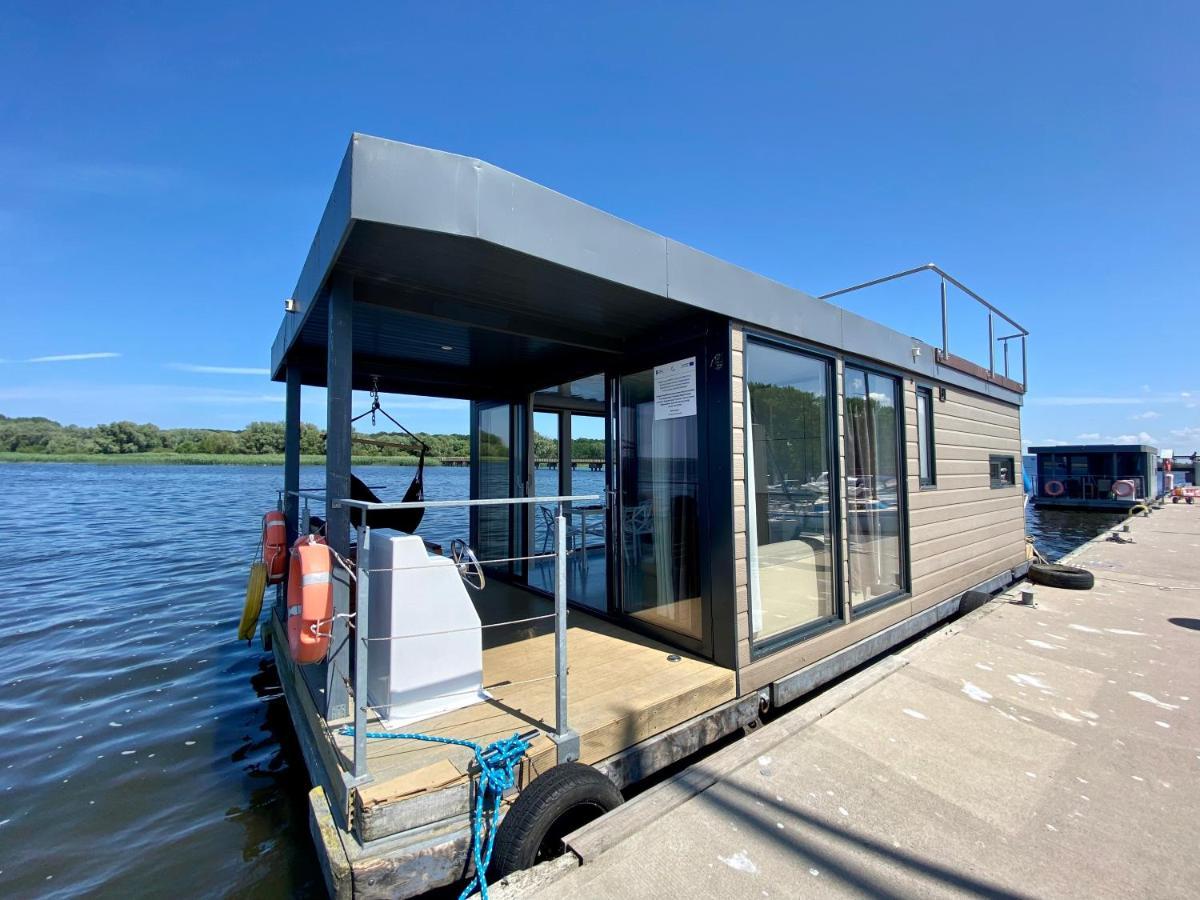 Ferienwohnung Hausboot- Domy Na Wodzie - Houseboat Porta Mare Cammin in Pommern Exterior foto