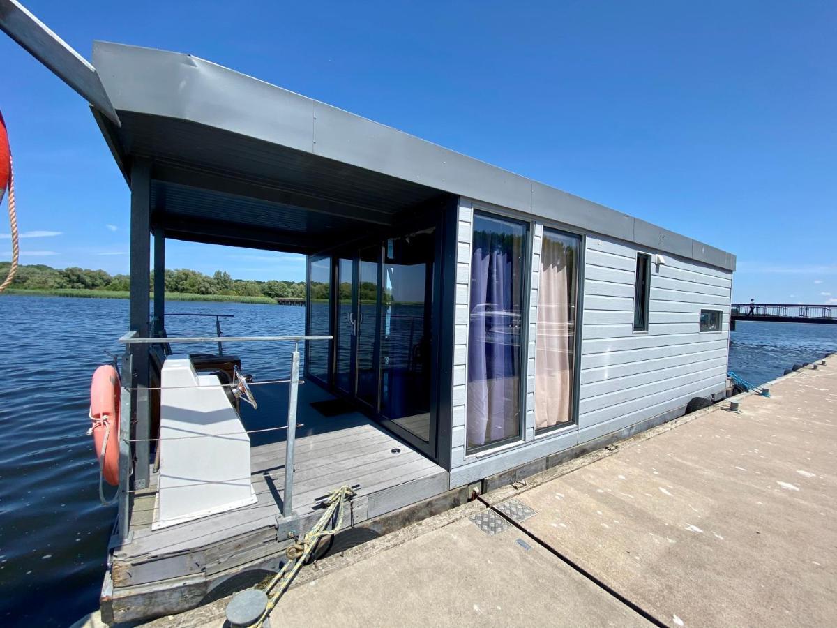 Ferienwohnung Hausboot- Domy Na Wodzie - Houseboat Porta Mare Cammin in Pommern Exterior foto